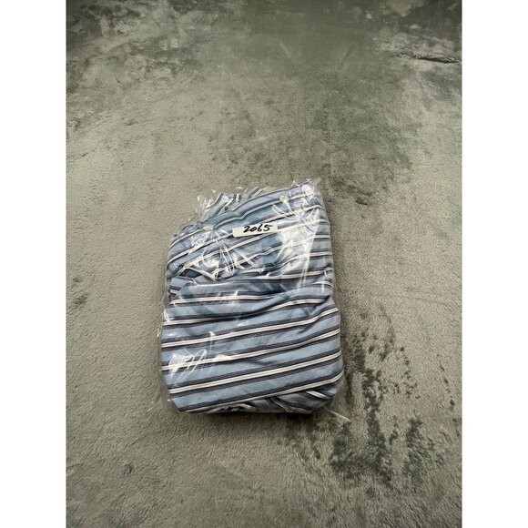 Sean John Mens XL Blue/White Striped Button-Down Shirt Big All Over Print - Picture 11 of 11